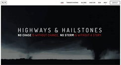 Desktop Screenshot of highwaysandhailstones.com
